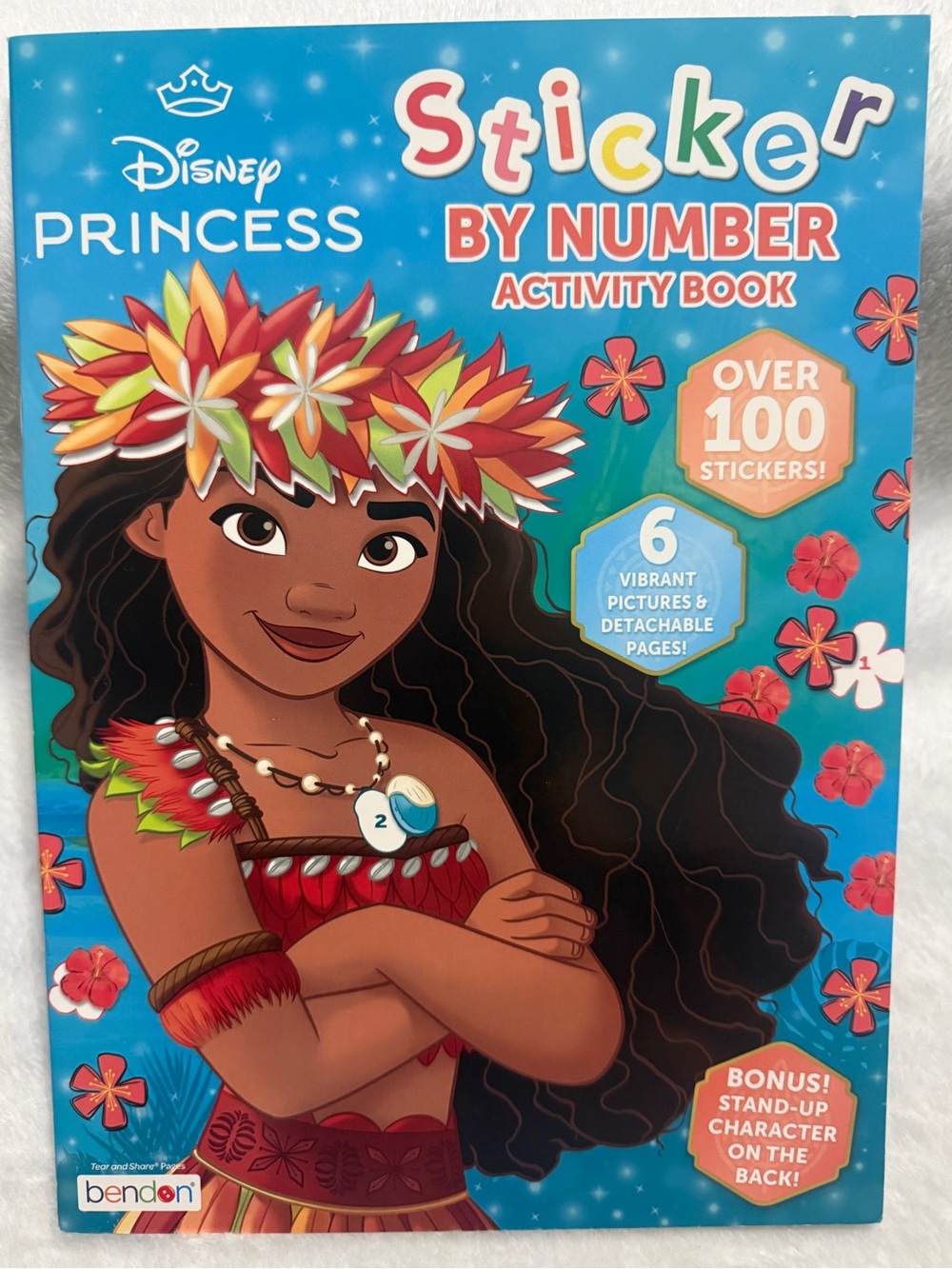 Disney Moana Easter Sticker Activity Book, 12-pages